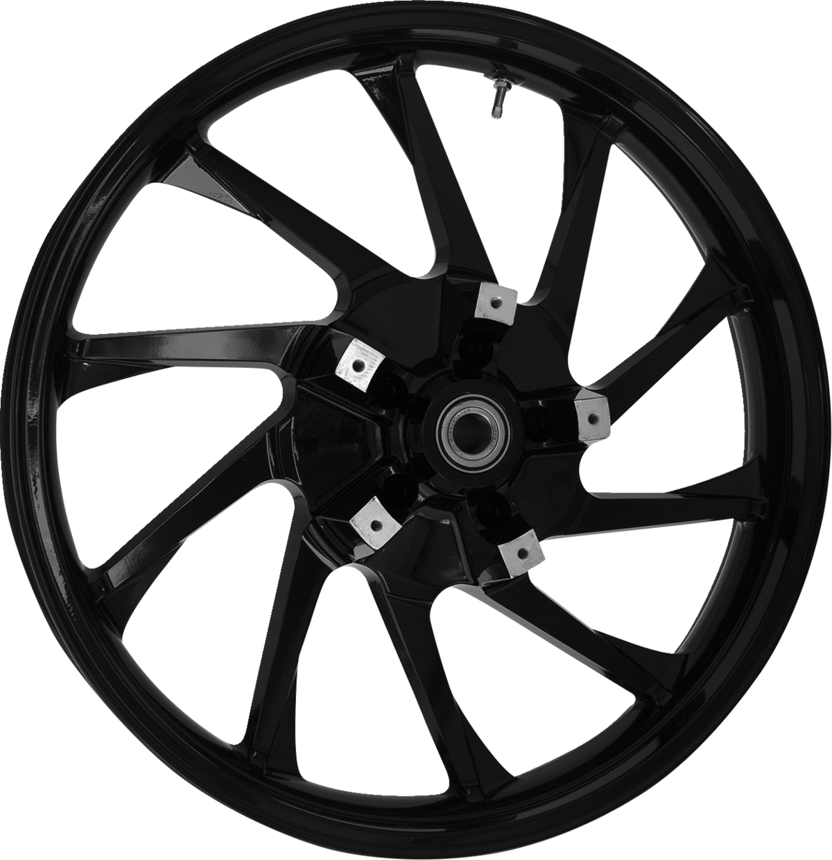 Coastal Moto Wheel - Hurricane 3D - Front - Dual Disc/Without ABS - Black - 21x3.5