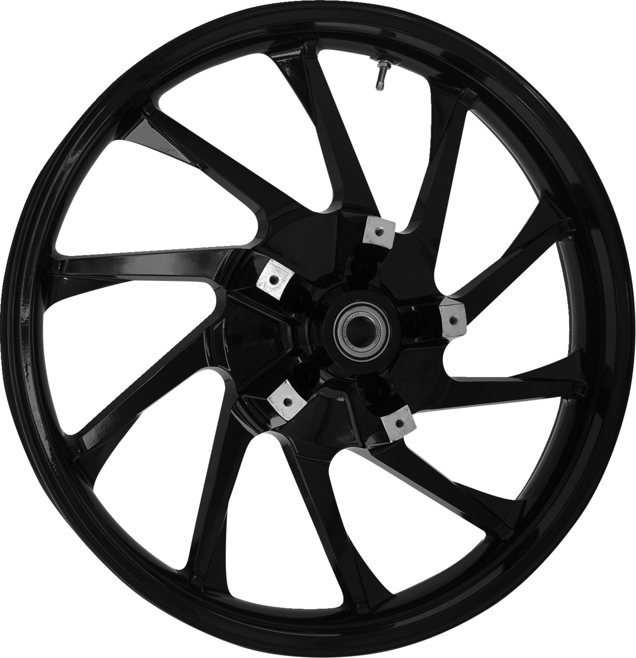 Coastal Moto Wheel - Hurricane 3D - Front - Dual Disc/Without ABS - Black - 21x3.5