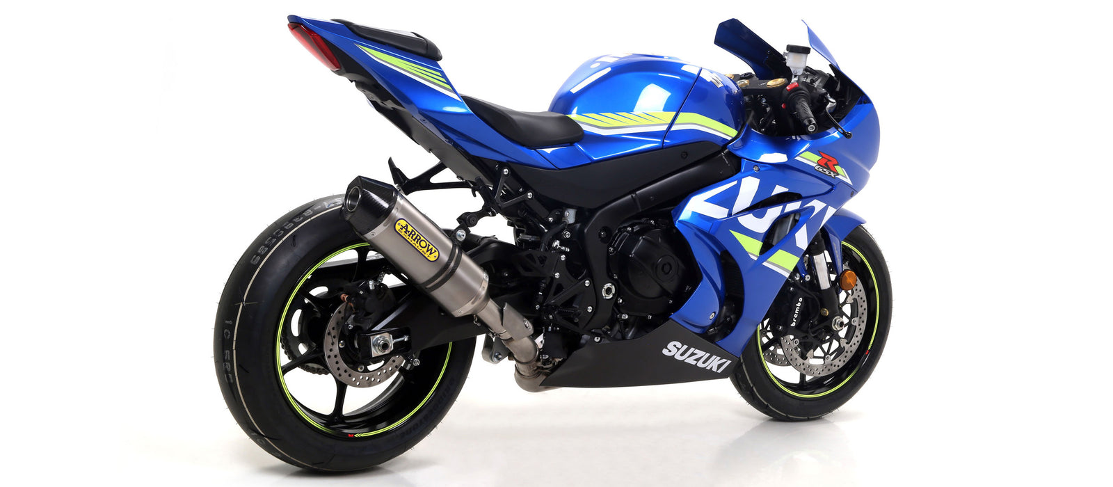 Arrow 71855PK Race-Tech Titanium Slip On With Carbon End Cap