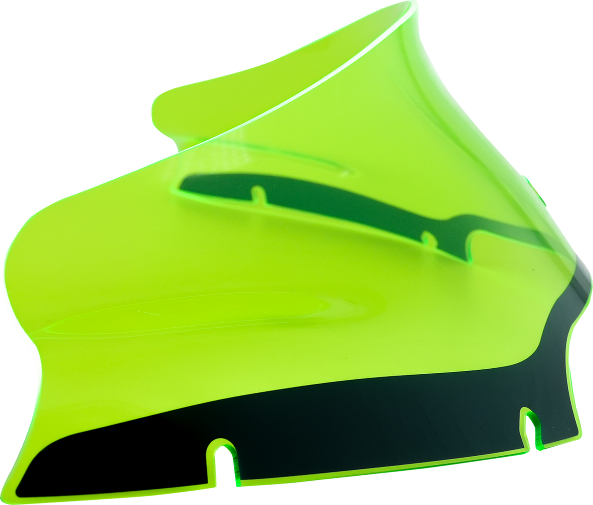 Klock Werks Ice Flare® Windshield - 6" - Green Ice - '15-'25 FLTR
