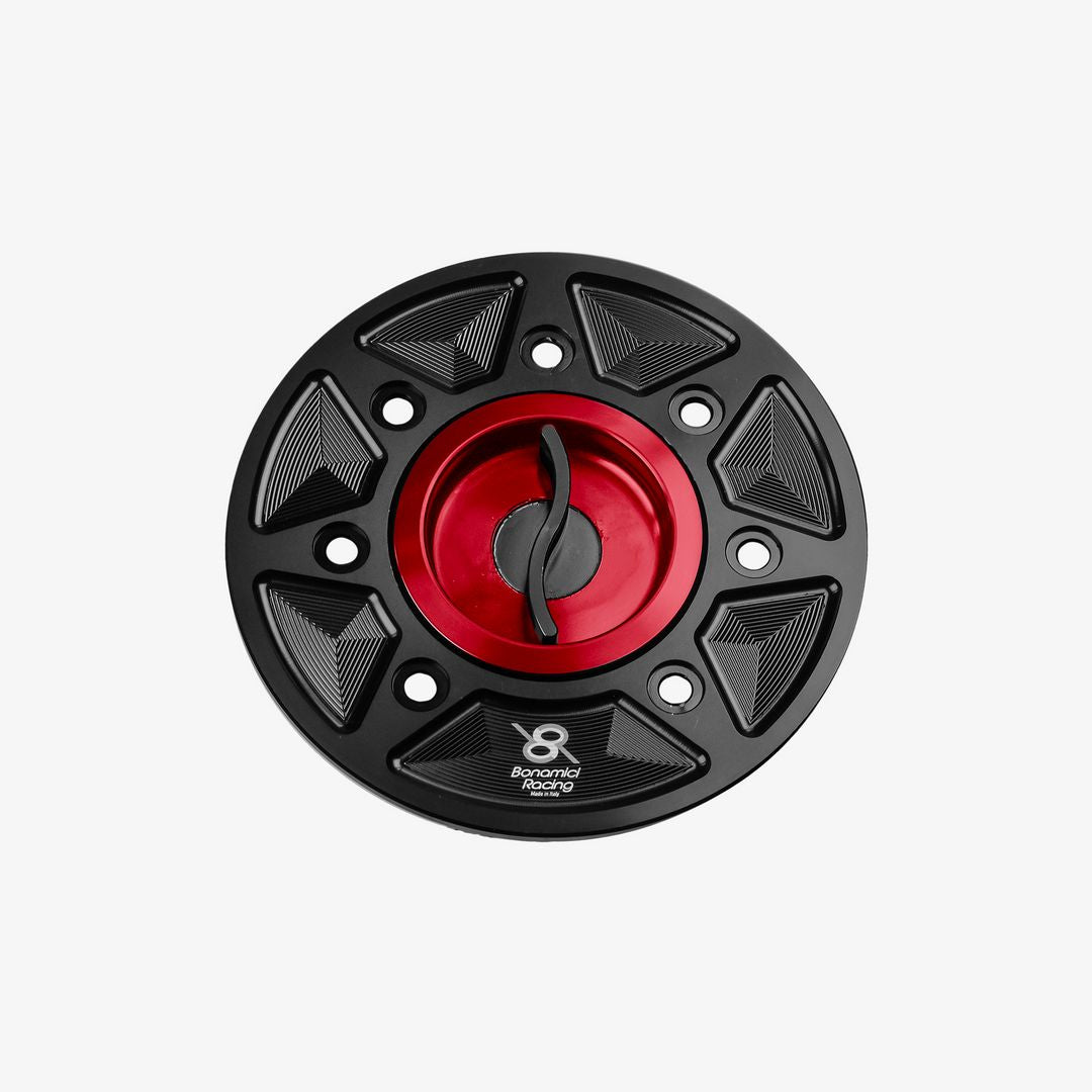 Bonamici Racing Tank Cap - Kawasaki Ninja 400 - ZX-4R-RR - ZX-6R - ZX-10R - Z650 - Z900 - Red