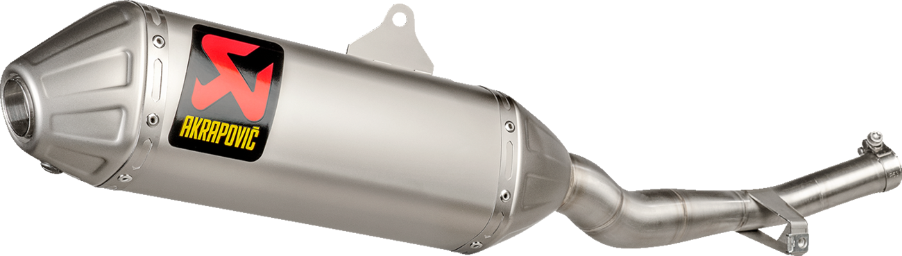 Akrapovic Slip-On Line Muffler - Titanium - Honda CRF300L