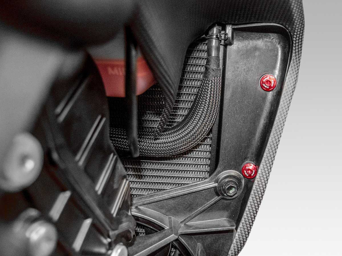 Ducabike DBK KVT49 - Diavel V4 Radiator Side Panel Screw Kit