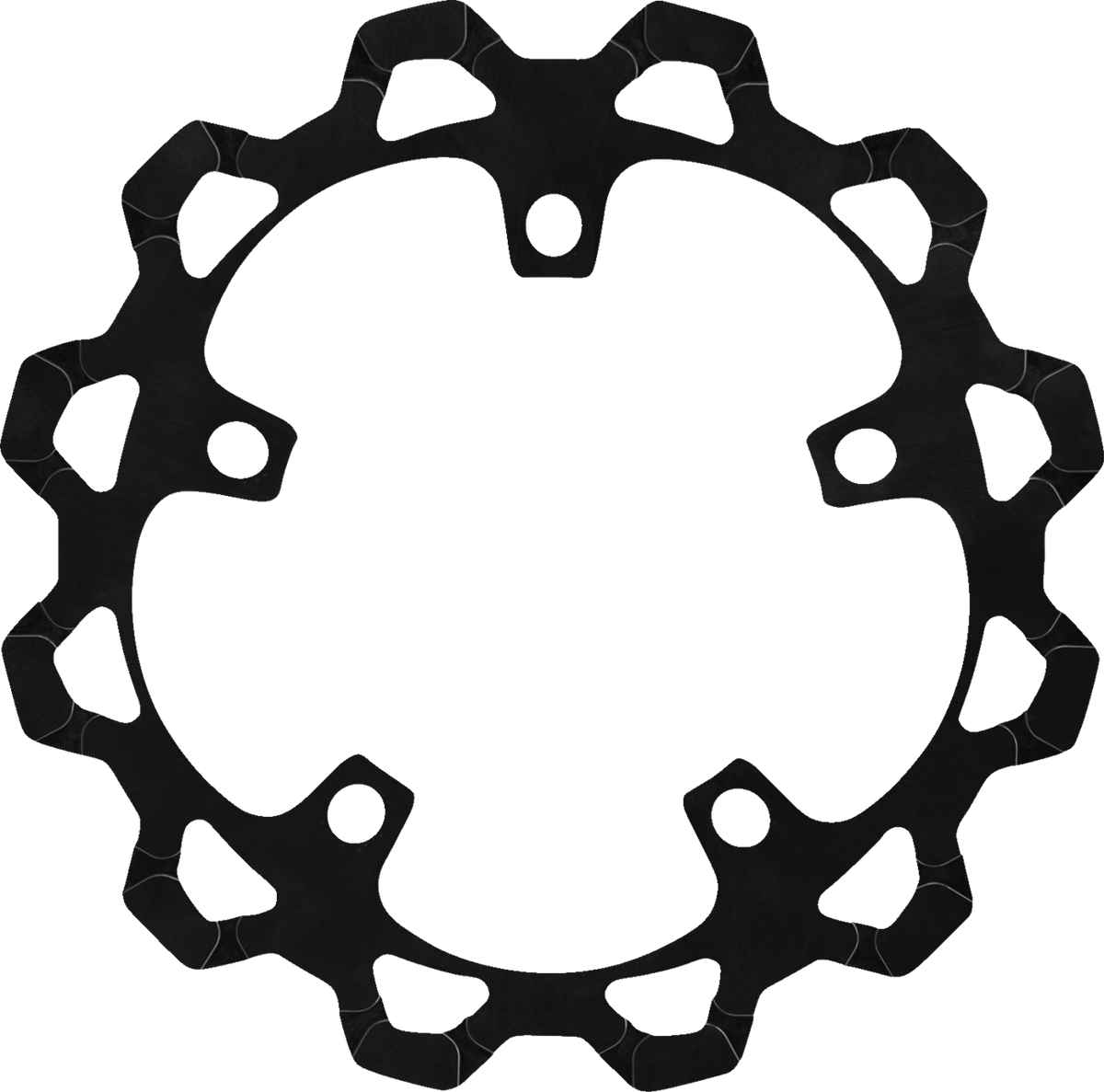 Lyndall Racing Brakes LLC Brake Rotor - Front - 13" - Black