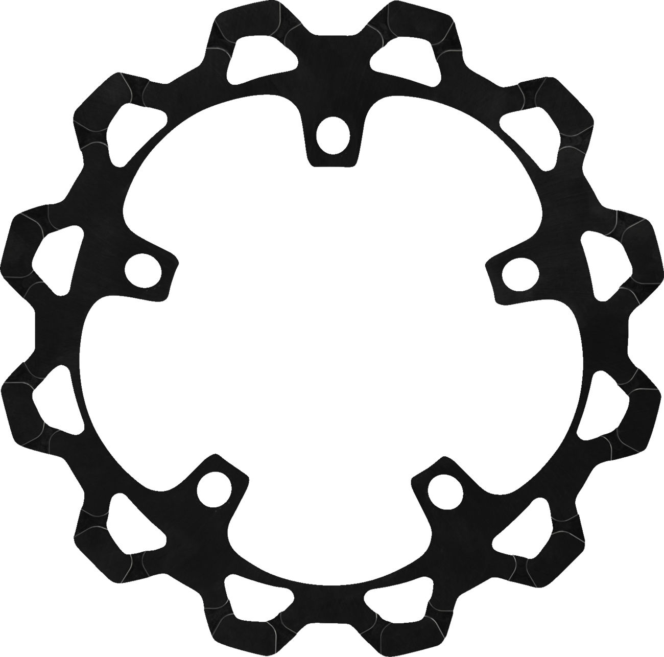Lyndall Racing Brakes LLC Brake Rotor - Front - 13" - Black