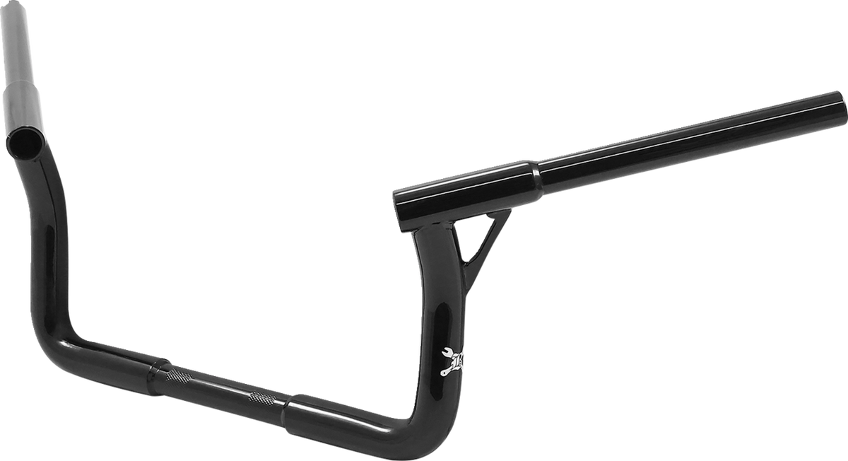 Burly Brand Louie Handlebar - Louie B - 8" - Black