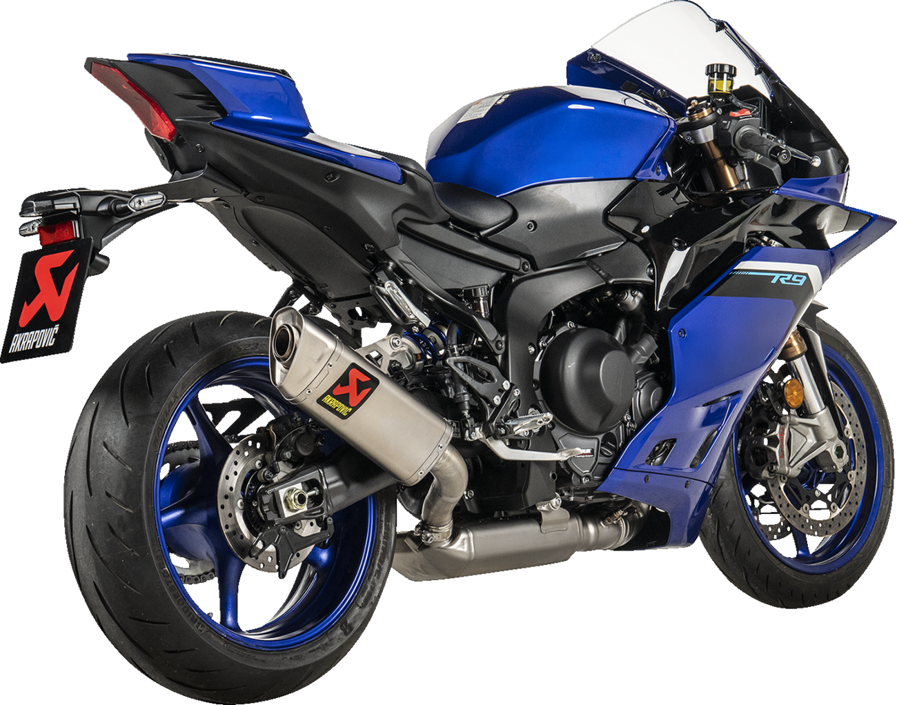 Akrapovic Racing Line Exhaust System - Titanium - Yamaha R9