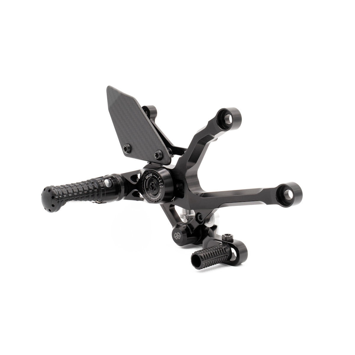 Gilles Tooling MUE2 Adjsutable Racing Rear Sets Panigale V4 V4S Tricolore