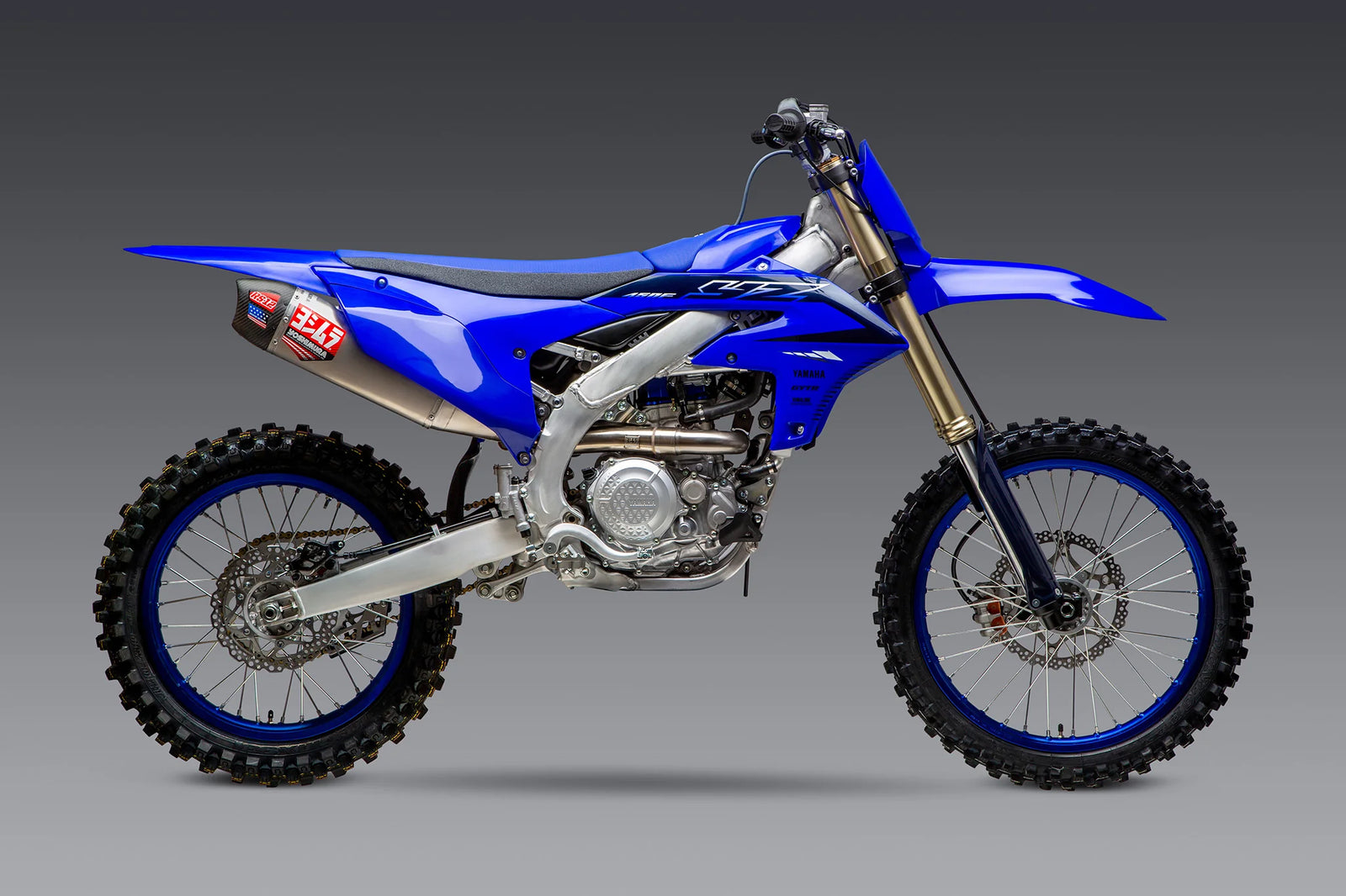 Yoshimura YZ450F 23-25 RS-12 Stainless Full Exhaust, W/ Aluminum Muffler