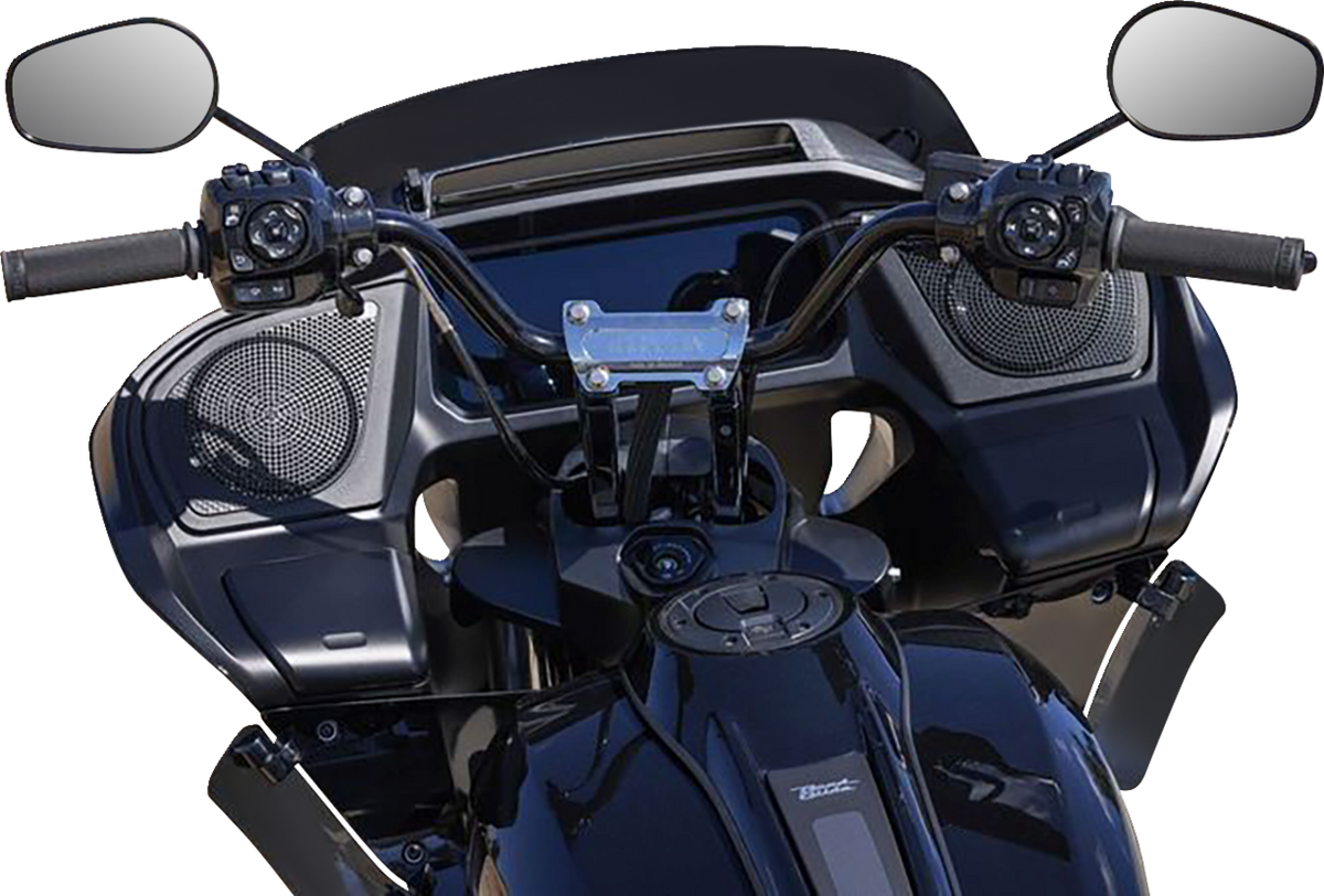 Thrashin Supply CO. 1" Handlebar - High Bend - Black
