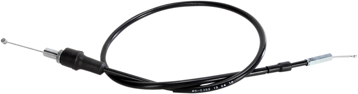 Motion Pro Black Vinyl Throttle Cable - Pull - '07-'15 Grizzly