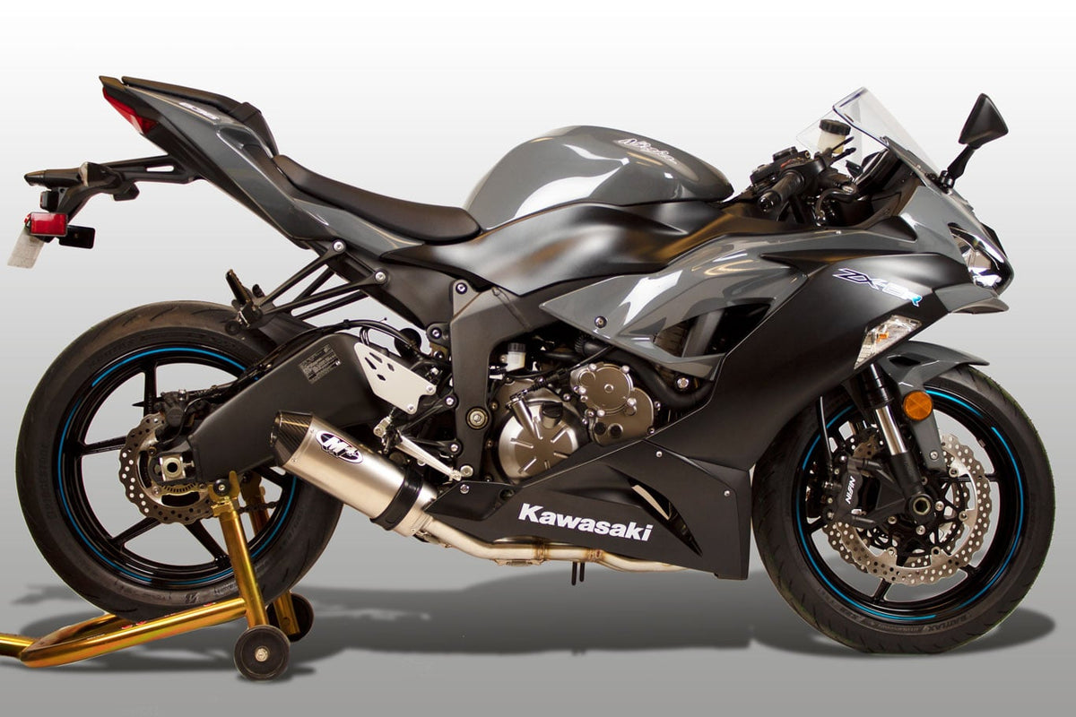 M4 Exhaust 2019 ZX6R Full System Street Slayer Titanium