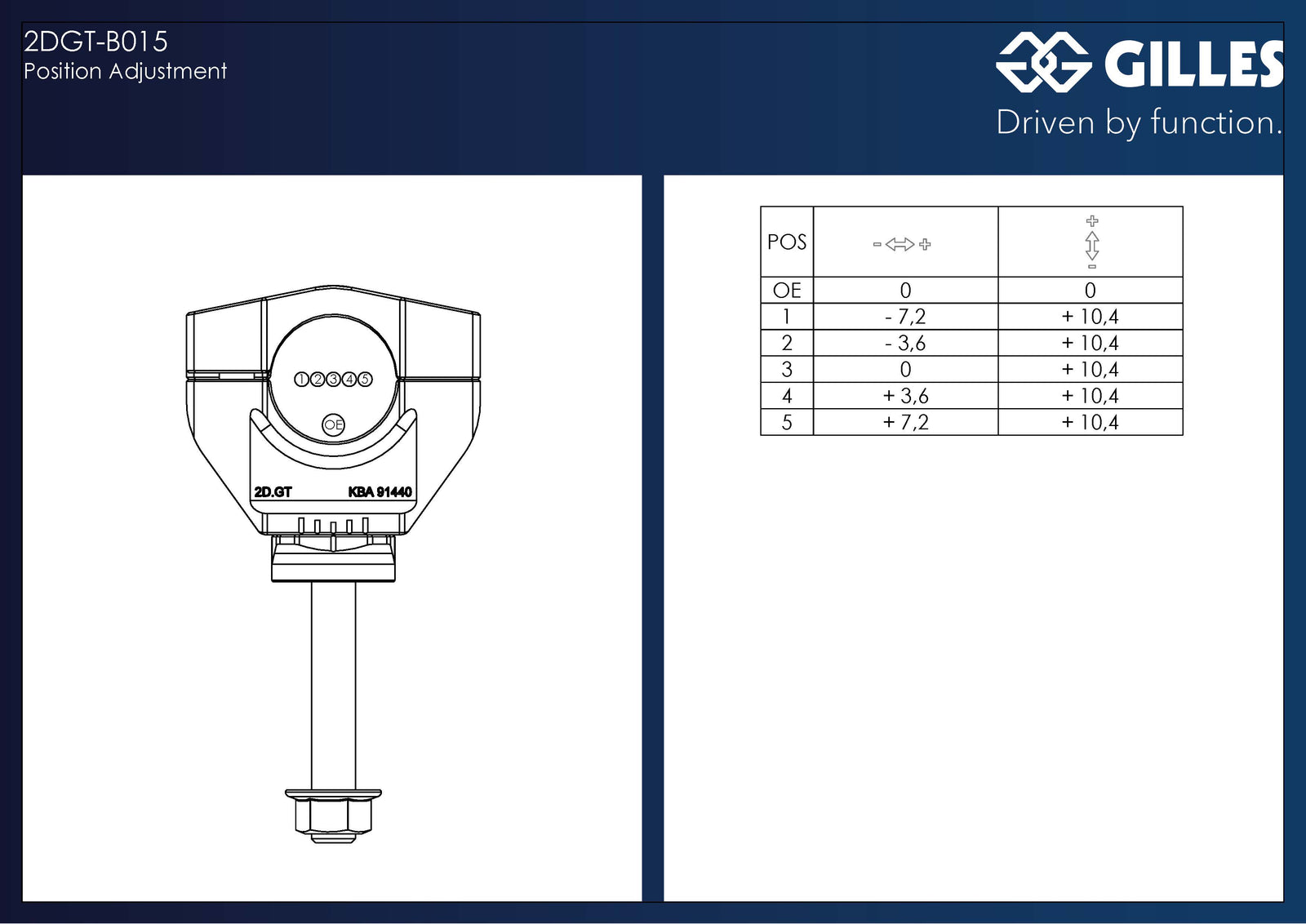 Gilles Tooling 2DGT Adjustable Handlebar Brackets