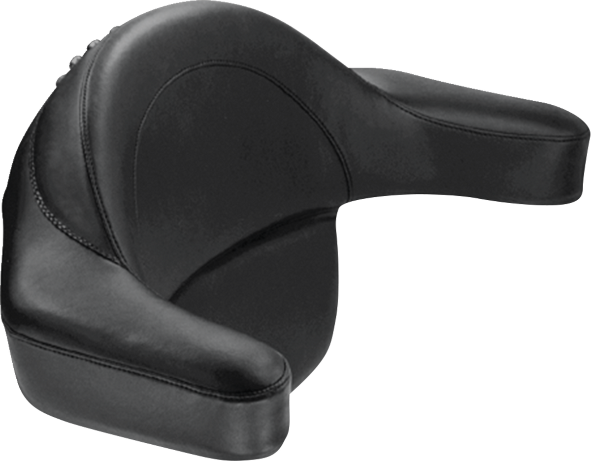 Mustang Passenger Pad - With Armrest - Smooth - FLT/FLHT '80-'13