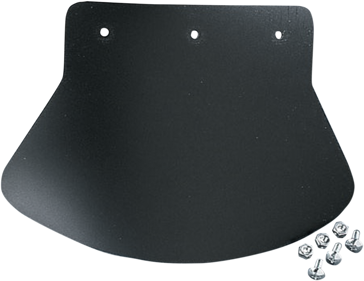 Drag Specialties Seats Medium Mud Flap - Plain - 9-1/2" W X 6-1/2" H