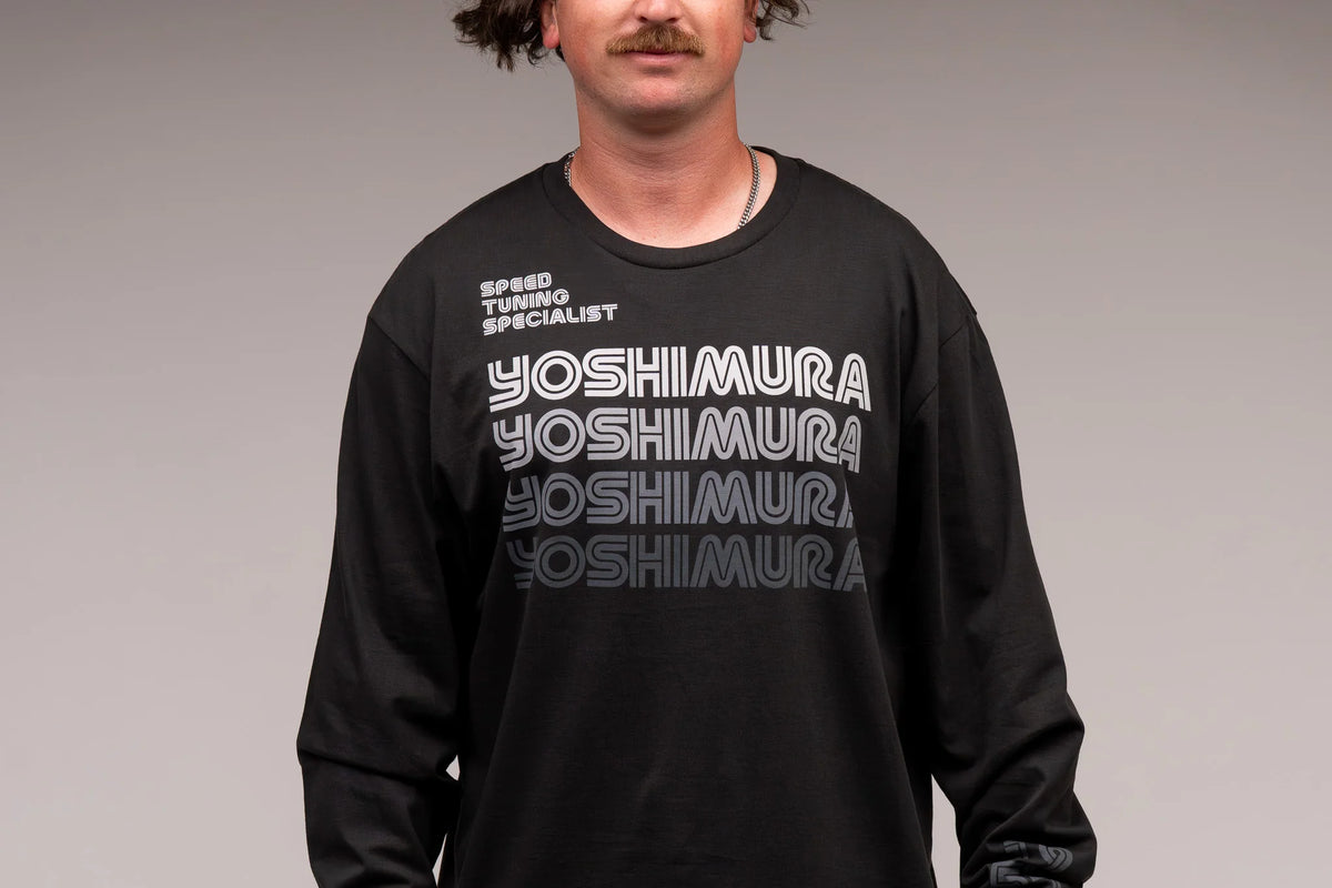 Yoshimura Shades Long Sleeve Tee Coal