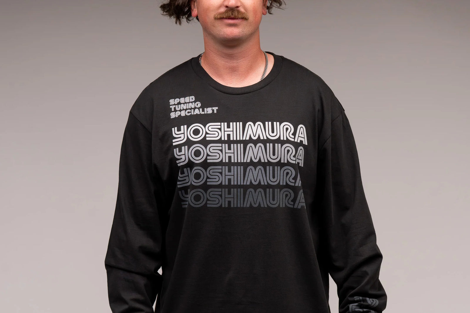 Yoshimura Shades Long Sleeve Tee Coal