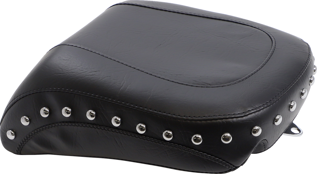 Mustang Wide Rear Seat - Studded - Black - FLST '05-'17