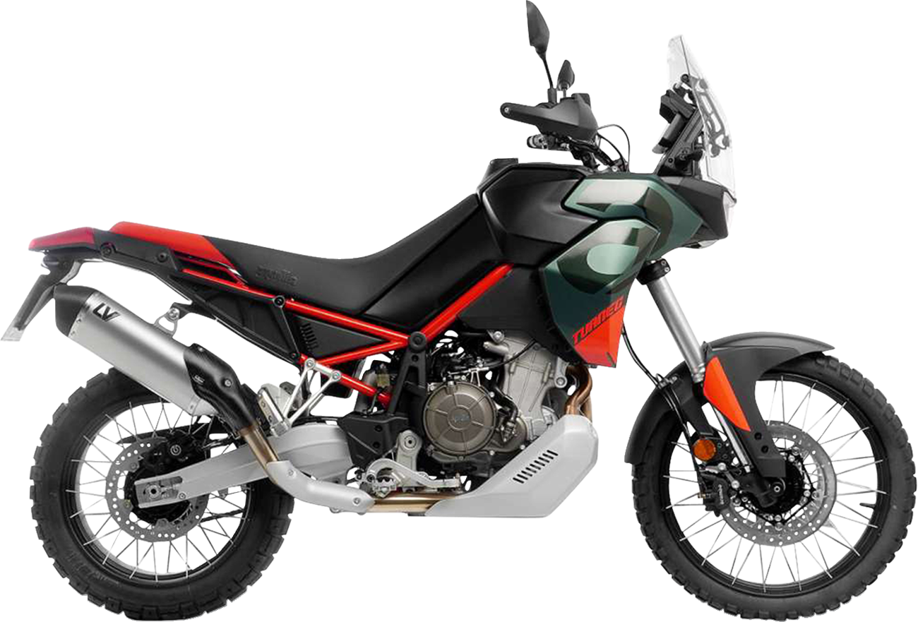 LeoVince LV-14 Slip-On Muffler - Stainless Steel - Aprilia Tuareg 660