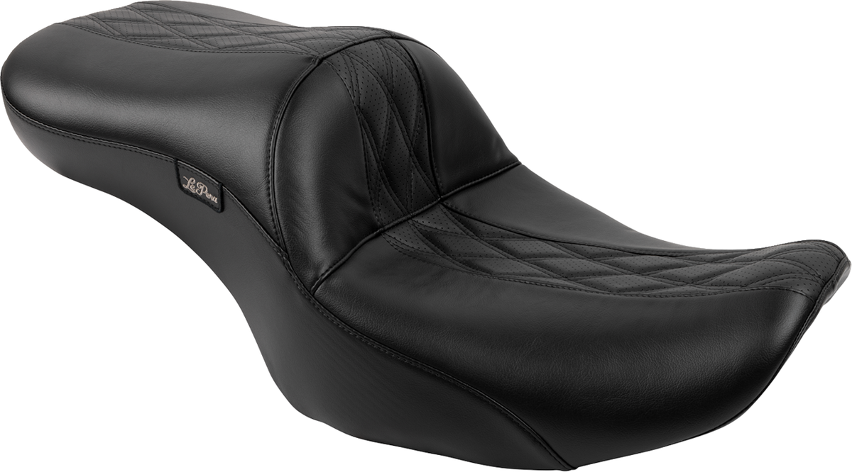 Le Pera Maverick Seat - Without Backrest - Hot Rod HR2 - Black - FLH/FLT '23-'25