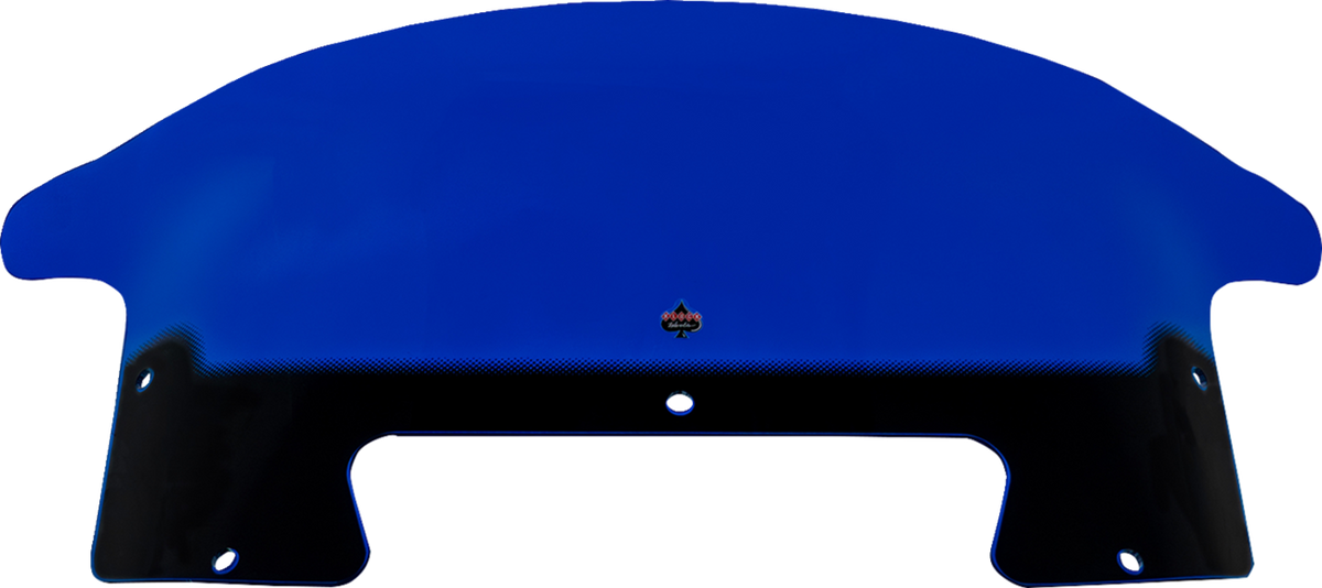 Klock Werks Windshield - 9" - Blue - Chieftain PowerPlus/Roadmaster PowerPlus
