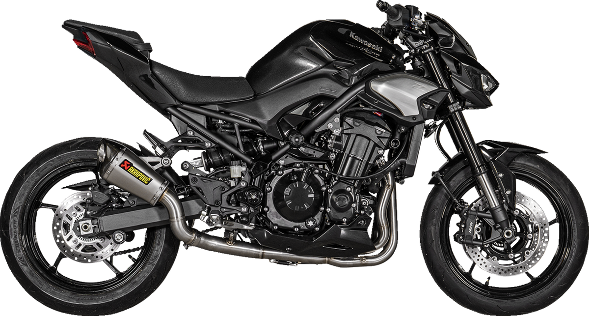Akrapovic Slip-On Line Muffler - Race - Titanium - Kawasaki Z900