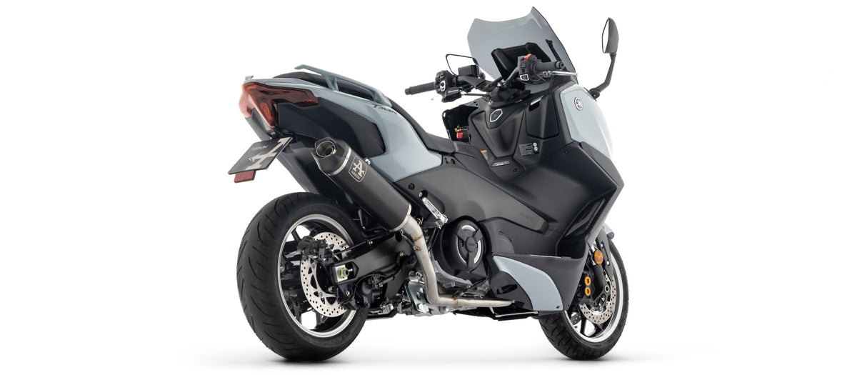Full System With Indy Race Titanium Dark" Slip On"