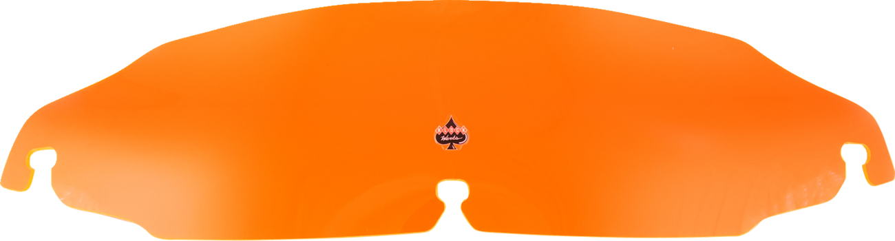 Klock Werks Ice Flare® Windshield - 3-1/2" - Orange Ice - '96-'13 FLHT/FLHX