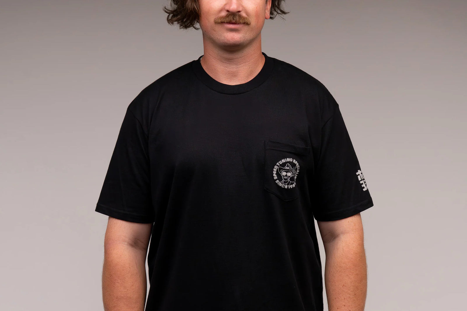Yoshimura Pop Pocket Tee Black