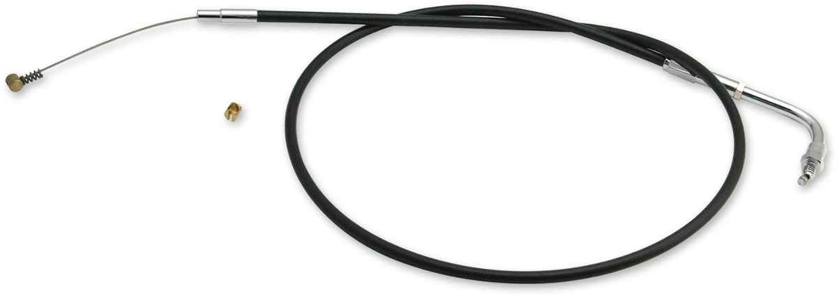 S&S Cycle Black Vinyl Idle Cable - 36" - Black