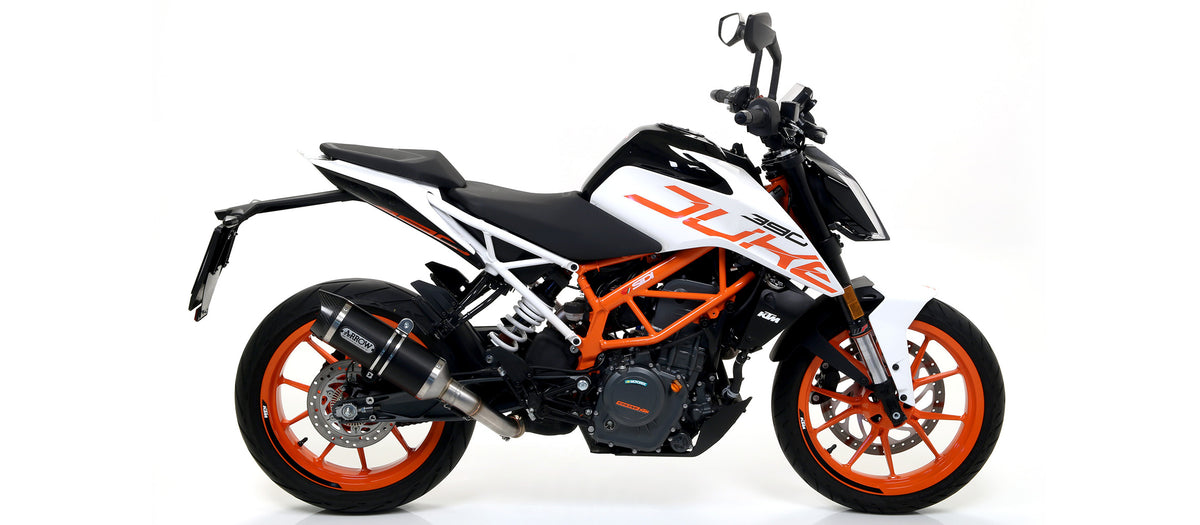 Arrow Thunder Aluminium Dark" Slip On With Carbon End Cap"
