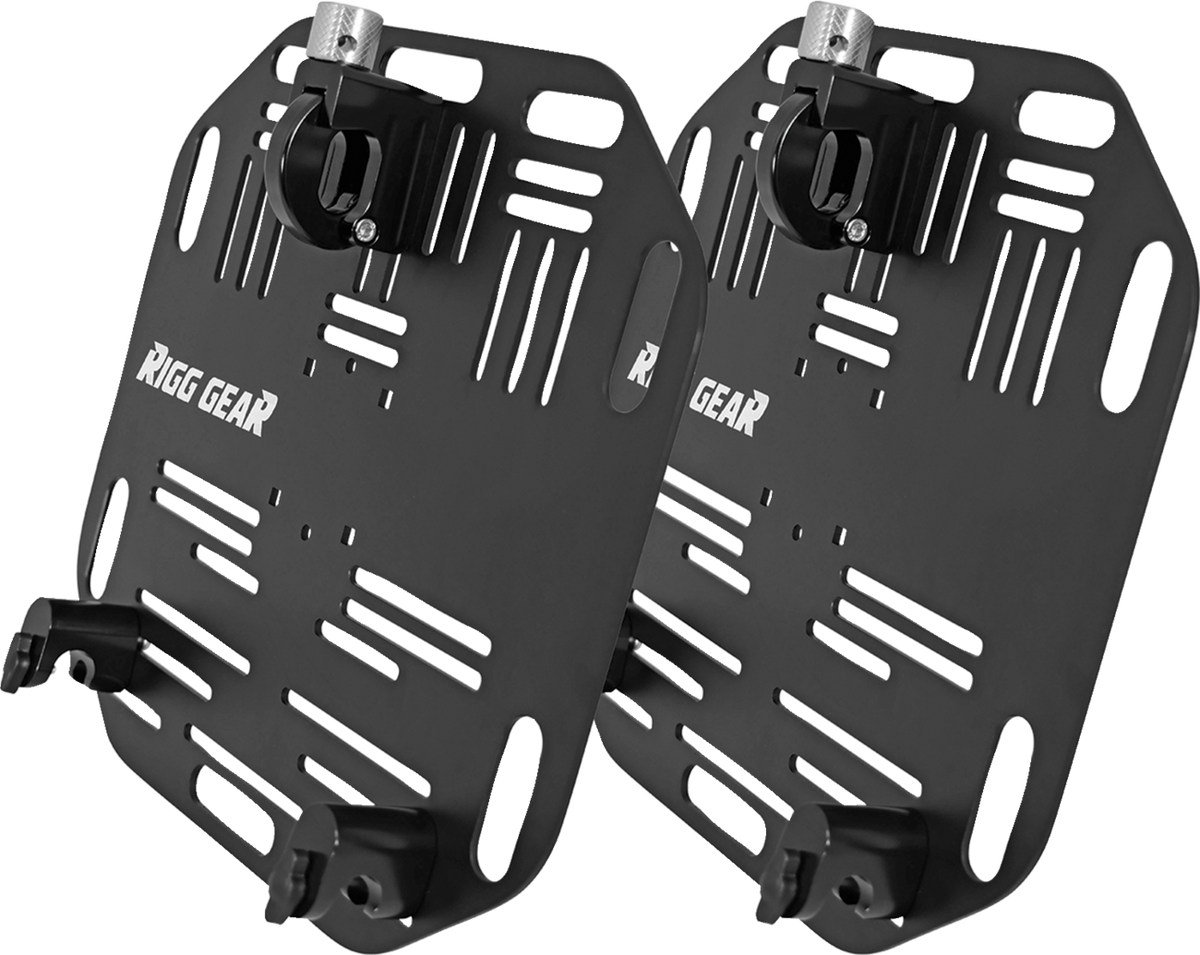 Nelson RIGG Flatbar Saddlebag Plates - RiggGear - Quick Release