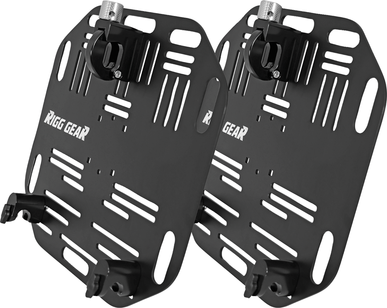 Nelson RIGG Flatbar Saddlebag Plates - RiggGear - Quick Release