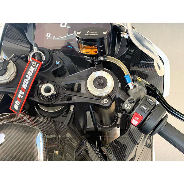 Rizoma Next Front Brake Fluid Reservoir Kit with Bracket for S1000RR M1000RR