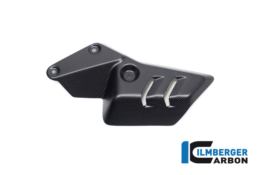 Ilmberger Carbon Exhaust Cover Left Ducati Diavel V4 From 2023 - Matte / Plain