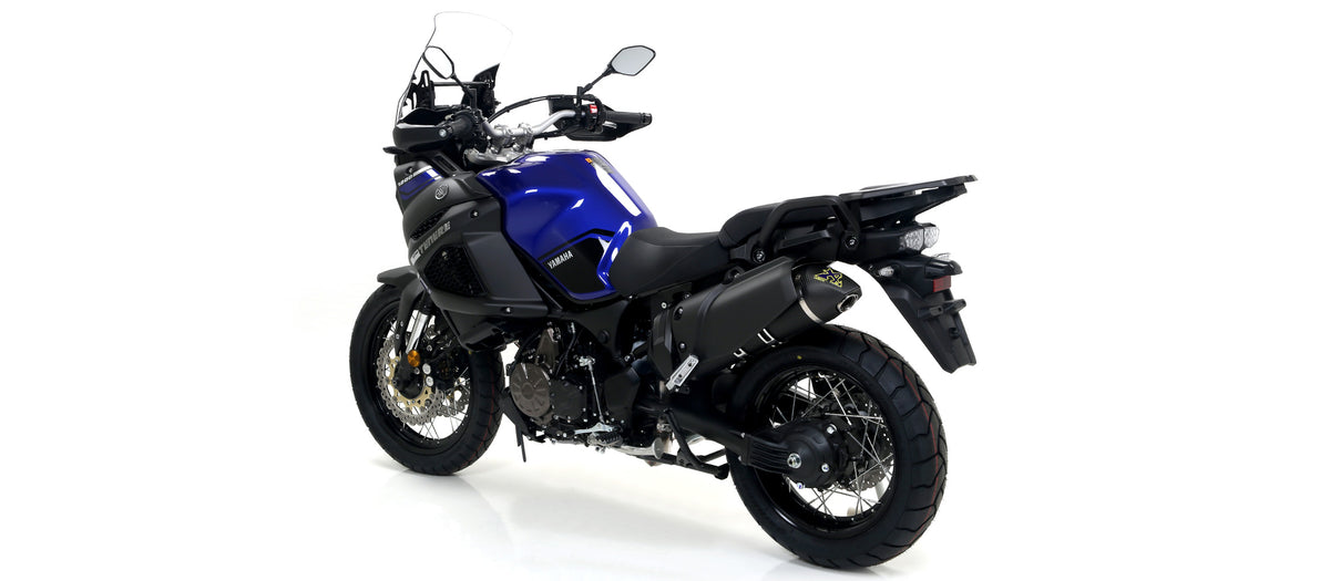 Maxi Race-Tech Aluminium Dark" Slip On With Carbon End Cap"