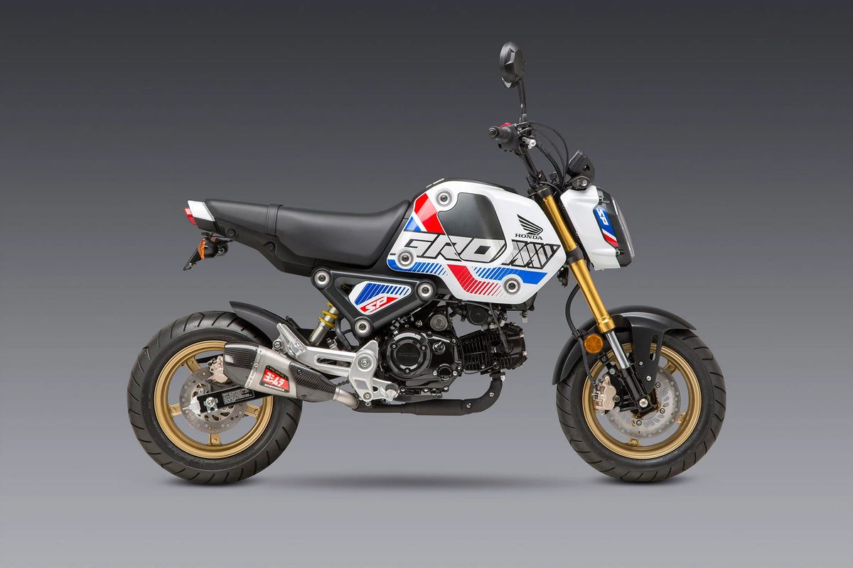 Yoshimura GROM 2022-26 RS-9T Stainless Slip-On Exhaust, W/ Stainless Muffler
