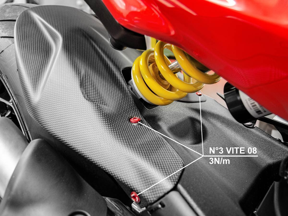 Ducabike DBK KVT42 Rear Fender Screw Kit