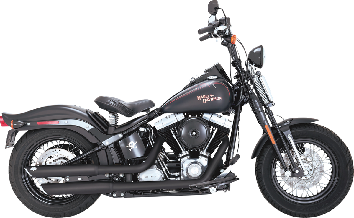 Vance &amp; Hines 3" Twin Slash Slip-On Mufflers - Black