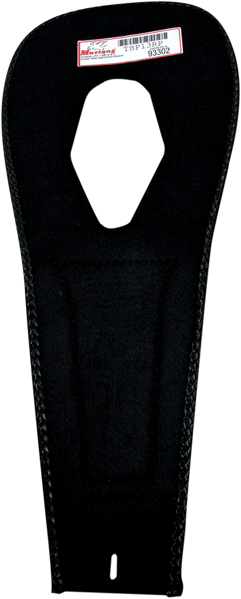 Mustang Pouch Tank Bib - Smooth - Black - Honda