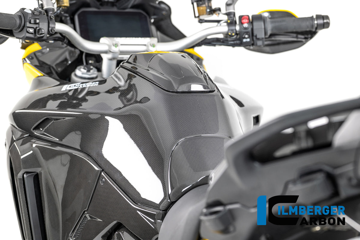 Ilmberger Carbon Upper Tank Cover Carbon Glossy Ducati Multistrada V4 2025