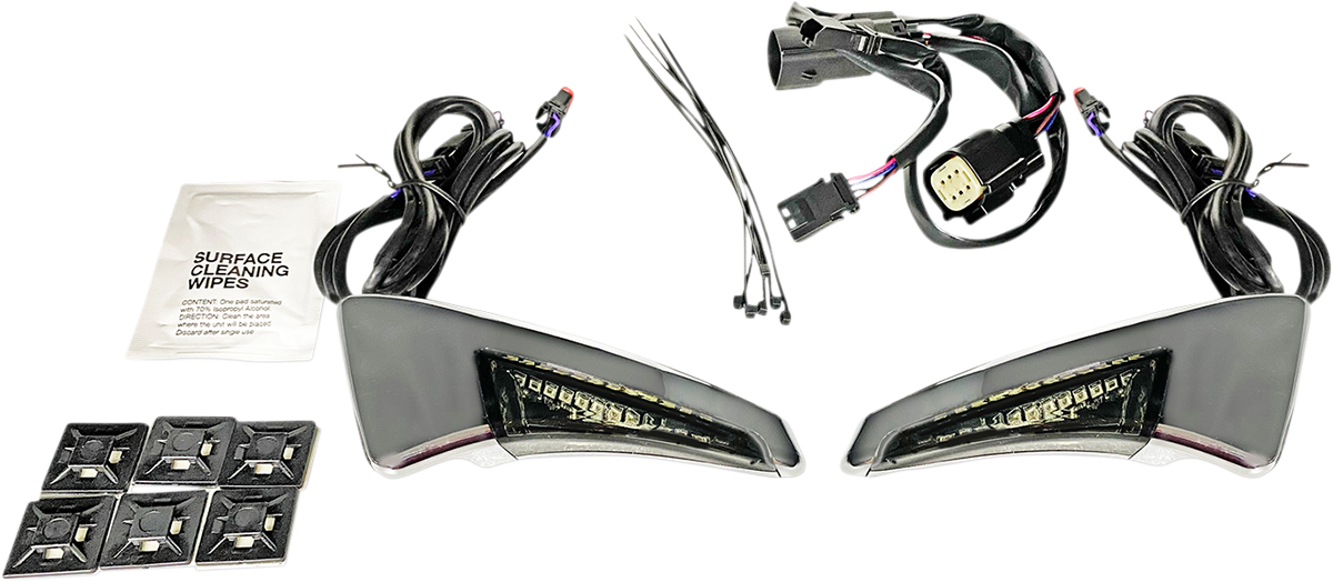 Custom Dynamics Sequential Tour Pak Seat Back Rest LED Lights