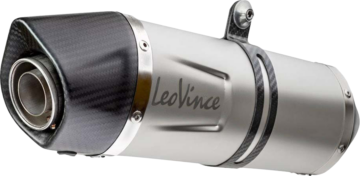 LeoVince LV One EVO Slip-On Muffler - Stainless Steel