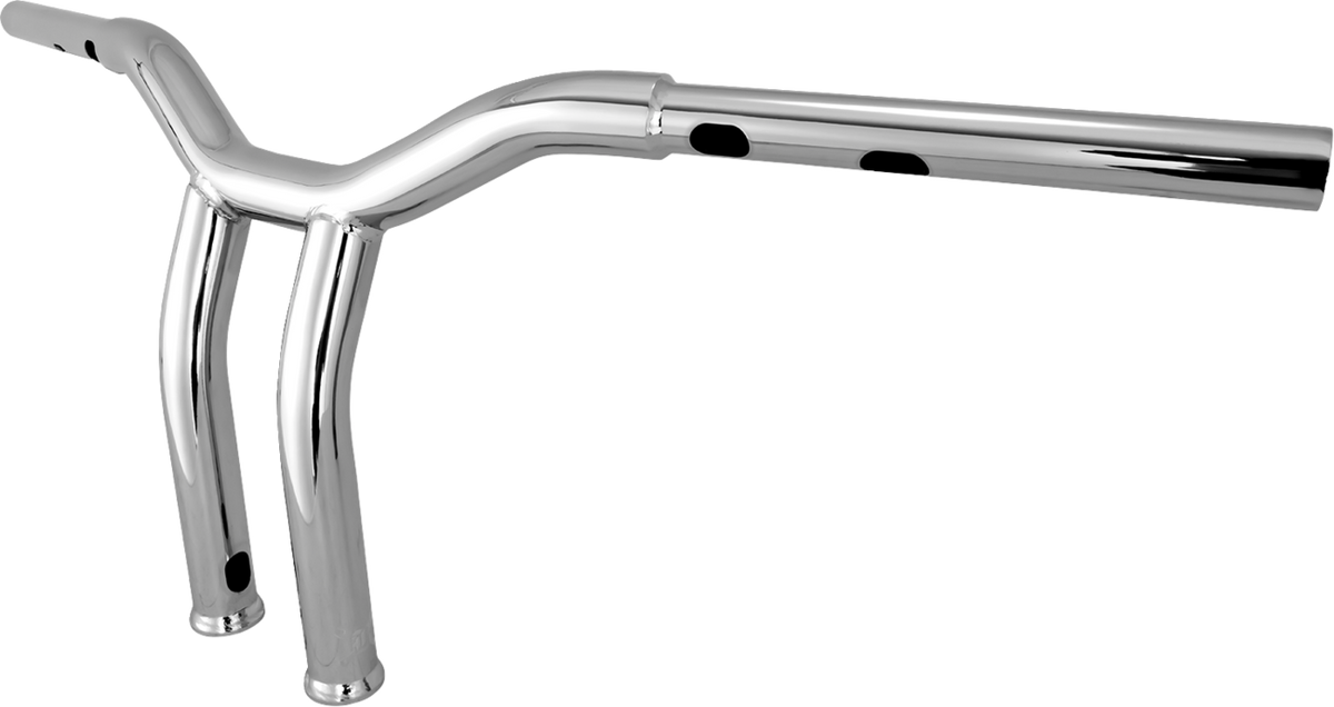 Burly Brand Dominator Handlebar - Touring/Softail - 10" - Chrome