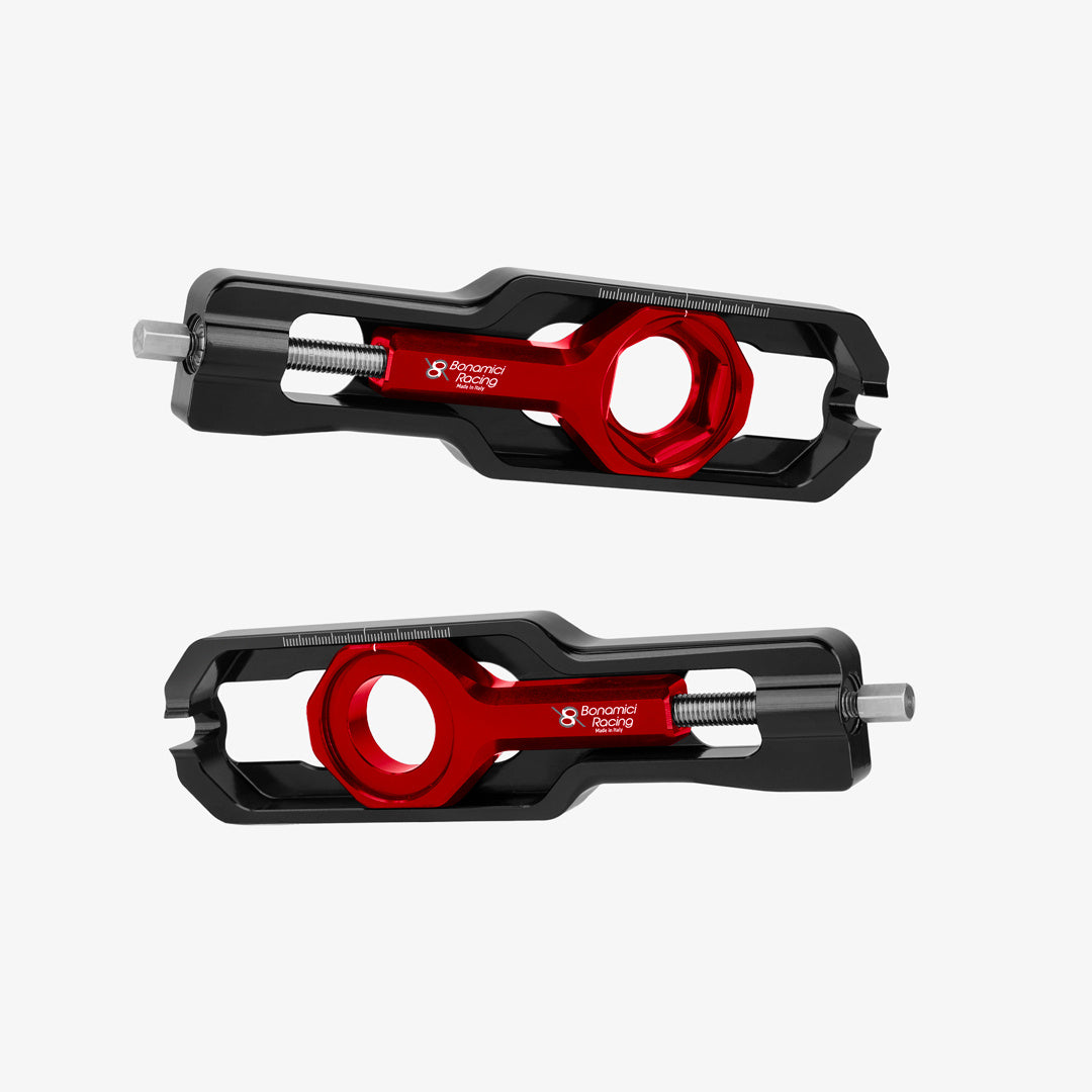 Bonamici Racing Chain Adjuster - Ducati Panigale V2-V2s - RED