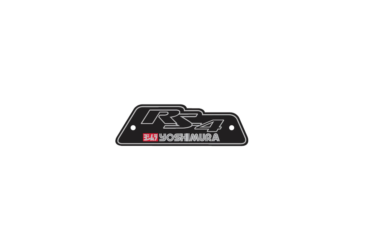 Yoshimura Muffler Name Badge Rs4t, Unbent