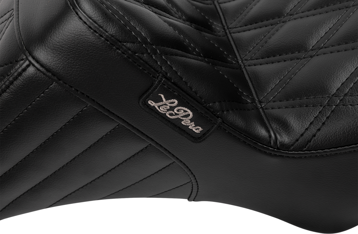 Le Pera Tailwhip Daddy Long Legs Seat - Double Diamond - FLH/FLT '23-'25