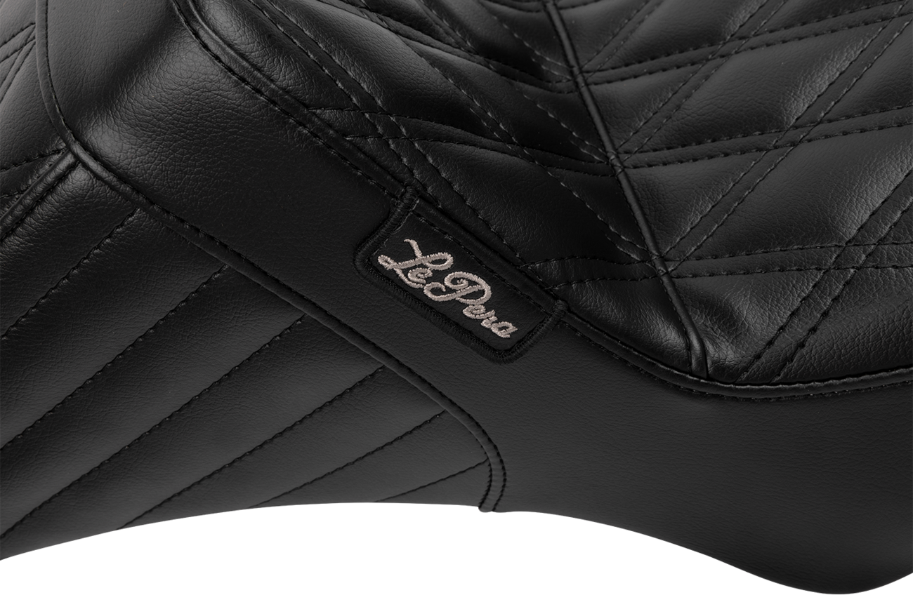 Le Pera Tailwhip Daddy Long Legs Seat - Double Diamond - FLH/FLT '23-'25