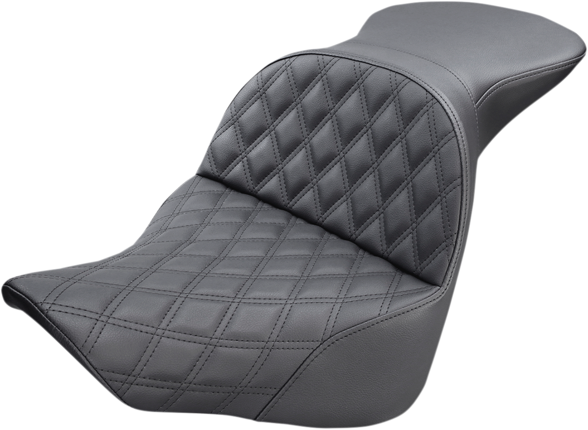 Saddlemen Explorer Seat - Lattice Stitched - FL/FX '18-'24