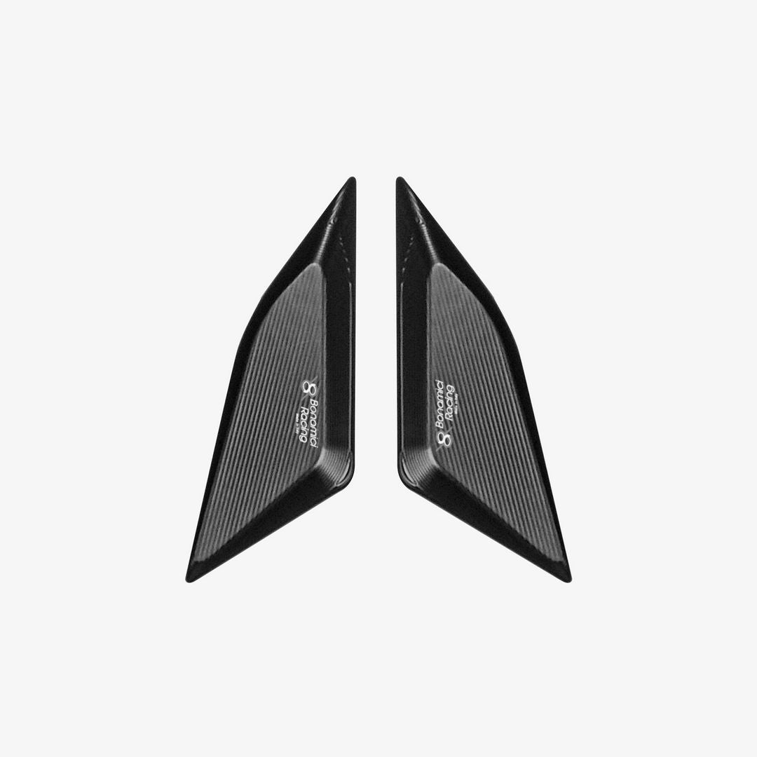 Bonamici Racing Mirror Block - Ducati Panigale V2-V4 - Black